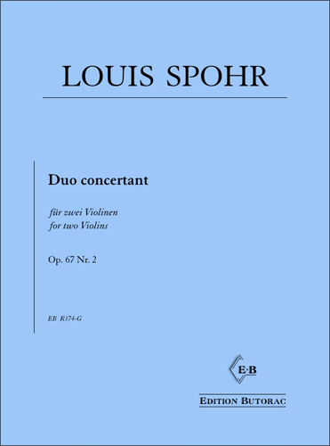 Cover - Louis Spohr, Duo concertant op. 67 Nr. 2